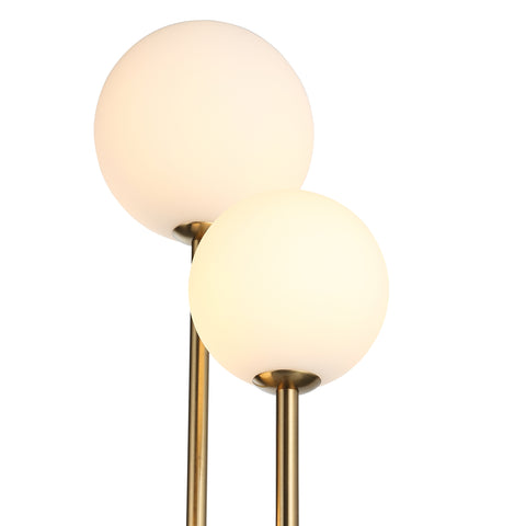 Bubbles Gulvlampe Opal