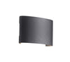 Ortelo 4W 12cm Væglampe Sort