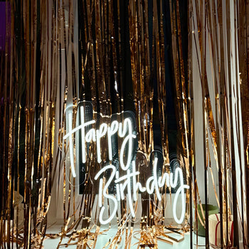 Happy Birthday Neonskilt