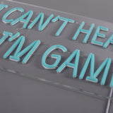 I Cant Hear You Im Gaming Neon Væglampe-Lightish-OutletLamper.dk