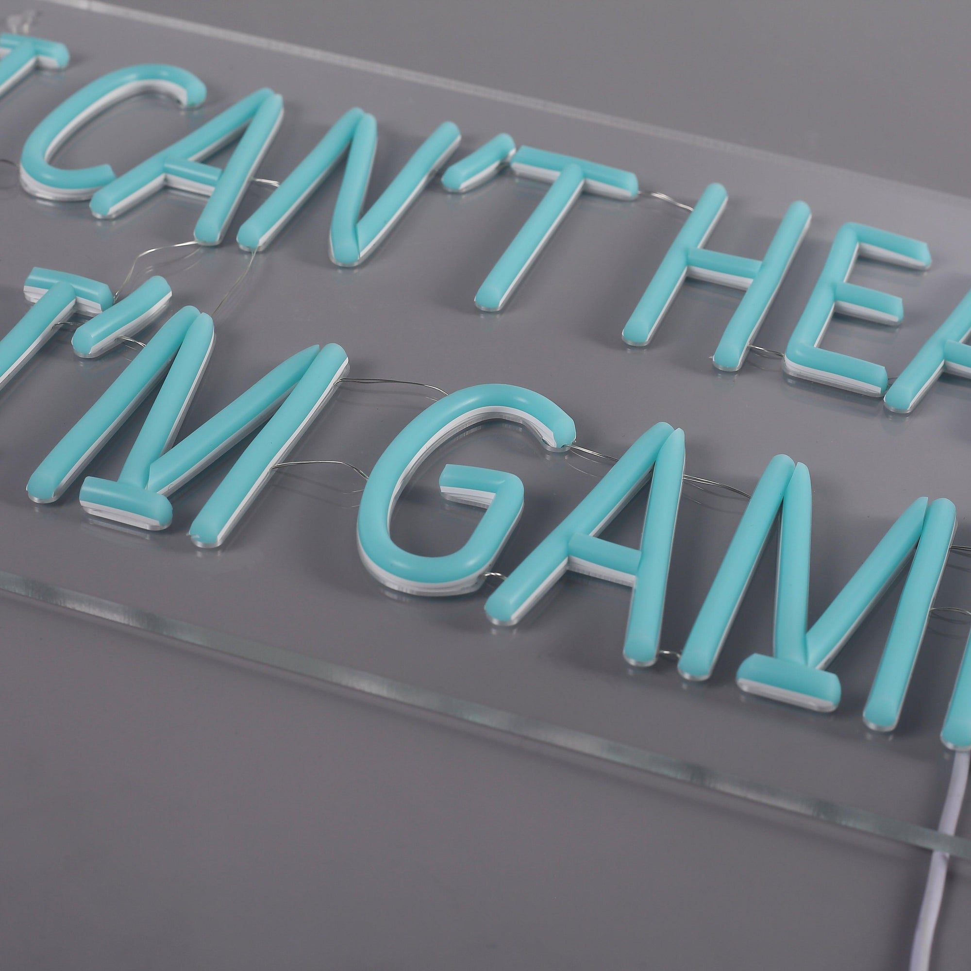 I Cant Hear You Im Gaming Neon Væglampe-Lightish-OutletLamper.dk