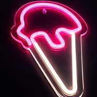 Ice Cream Neon Væglampe