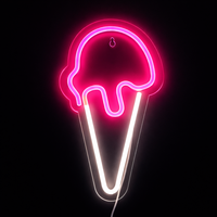 Ice Cream Neon Væglampe