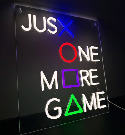 Just One More Game Neon Væglampe-Lightish-OutletLamper.dk