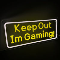 Keep Out Im Gaming Neon Væglampe-Lightish-OutletLamper.dk