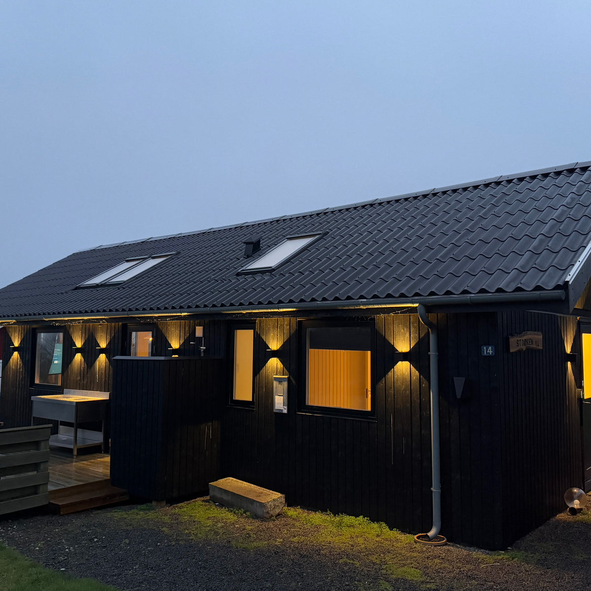 LED Væglampe 6W Udendørs