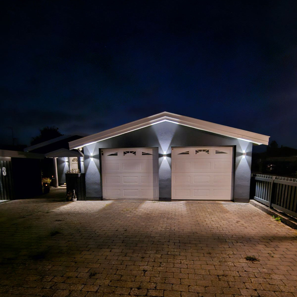LED Væglampe 6W Udendørs