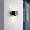 Cube Sunset IP65 6W Udendørs Væglampe Sort