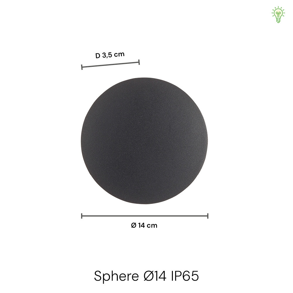 Sphere LED Ø14 Væglampe-Nordics Pro-OutletLamper.dk