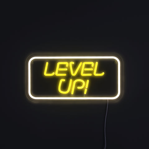 Level Up Neon Væglampe