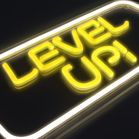 Level Up Neon Væglampe