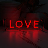 LOVE LED Neon Box Bordlampe-Lightish-OutletLamper.dk