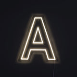 Bogstav A Neon Væglampe-Lightish-OutletLamper.dk