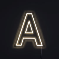 Bogstav A Neon Væglampe-Lightish-OutletLamper.dk