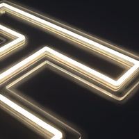 Bogstav H Neon Væglampe-Lightish-OutletLamper.dk
