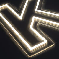 Bogstav K Neon Væglampe-Lightish-OutletLamper.dk