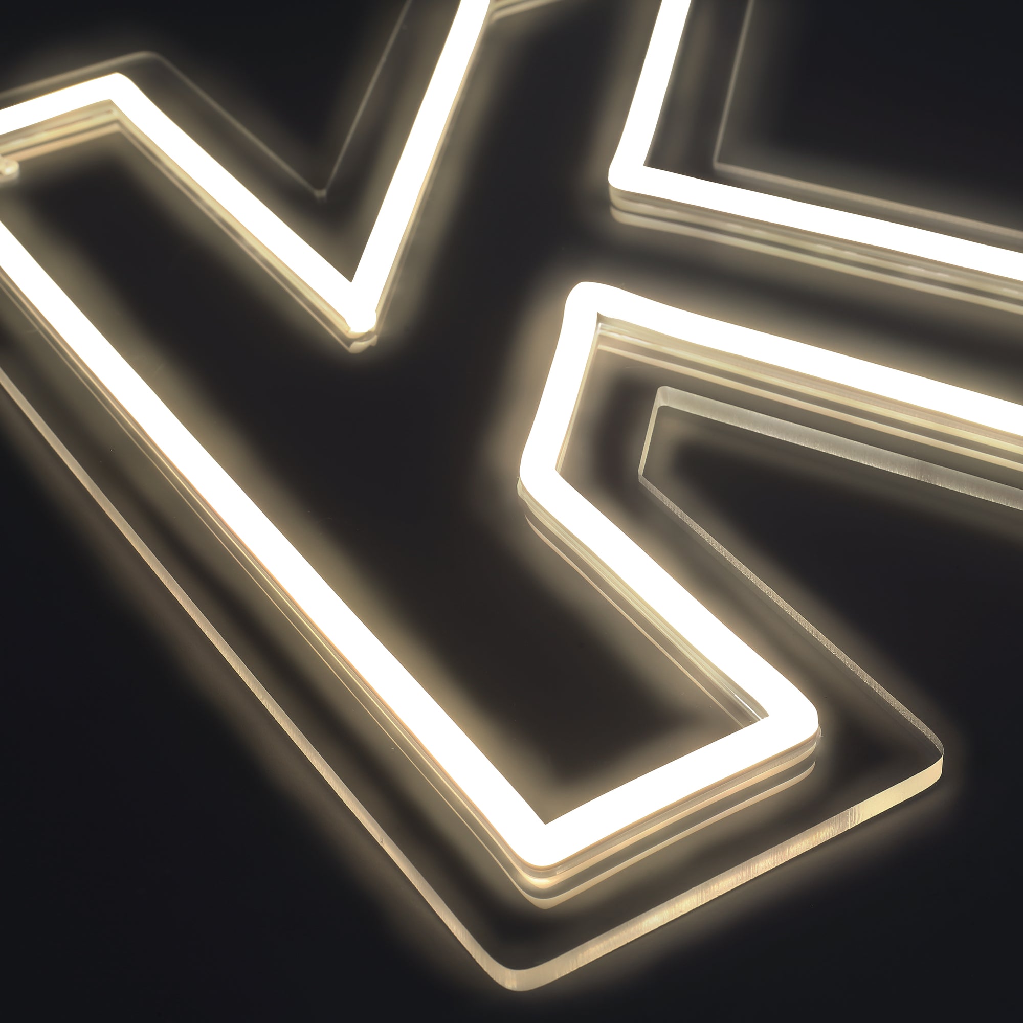 Bogstav K Neon Væglampe-Lightish-OutletLamper.dk
