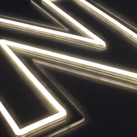 Bogstav N Neon Væglampe-Lightish-OutletLamper.dk