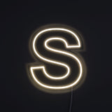 Bogstav S Neon Væglampe-Lightish-OutletLamper.dk