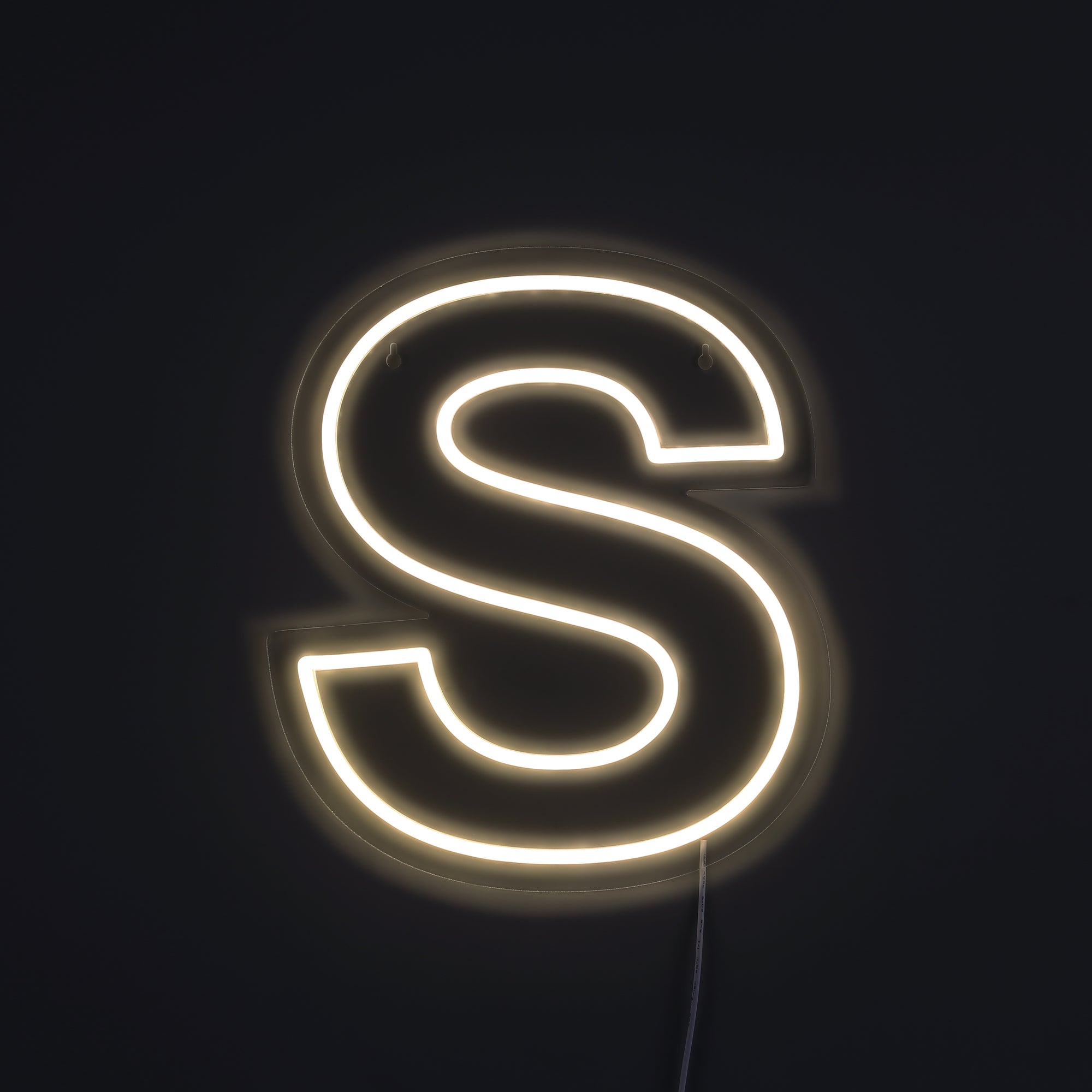 Bogstav S Neon Væglampe-Lightish-OutletLamper.dk