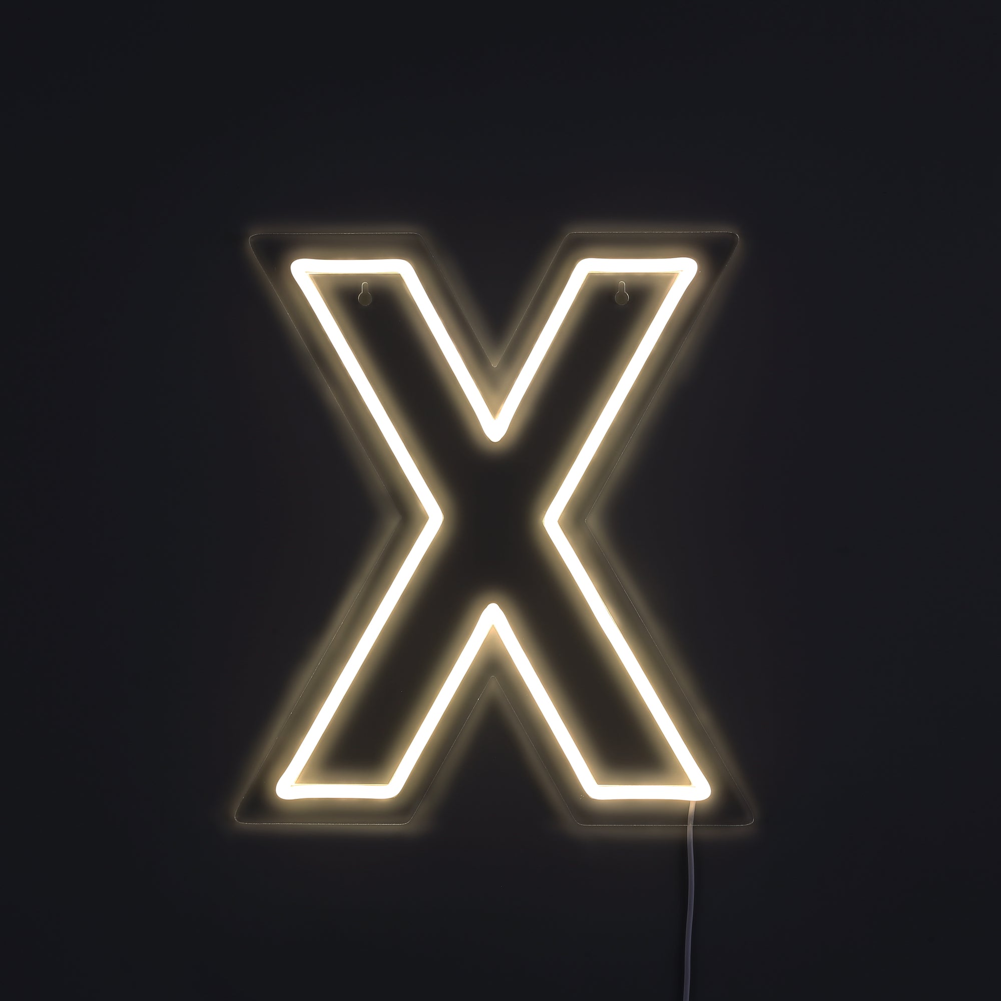 Bogstav X Neon Væglampe-Lightish-OutletLamper.dk