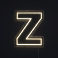 Bogstav Z Neon Væglampe-Lightish-OutletLamper.dk