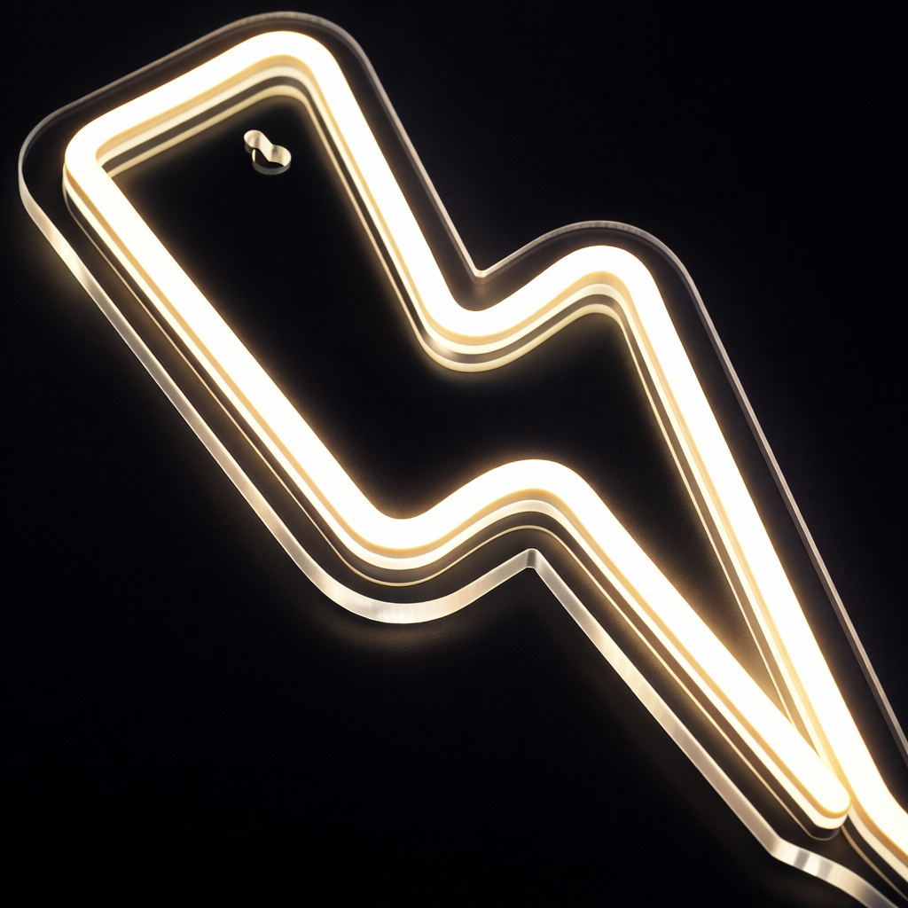 Thunder Neon Væglampe