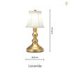 Locanda Trådløs Bordlampe Messing