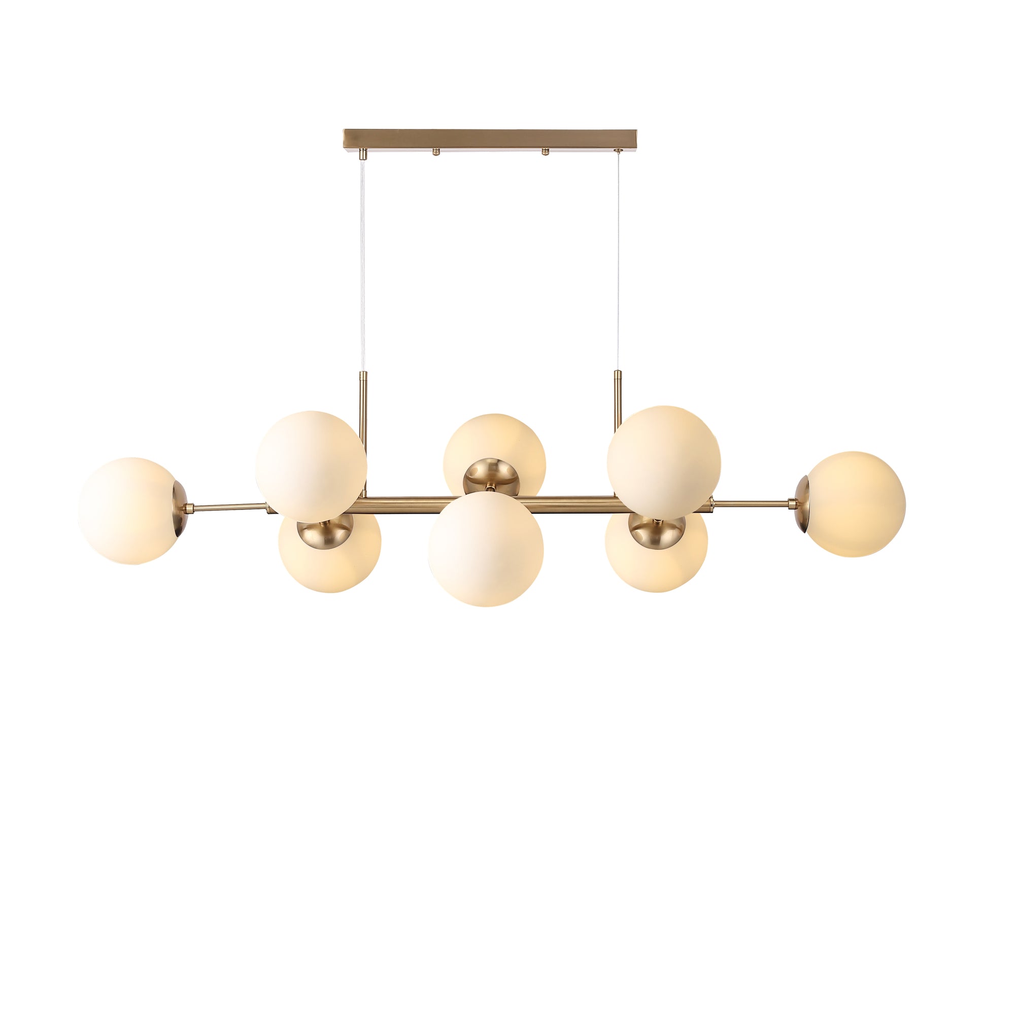 Lugano Langbordspendel Messing/Opal-Nordic Seasons-OutletLamper.dk