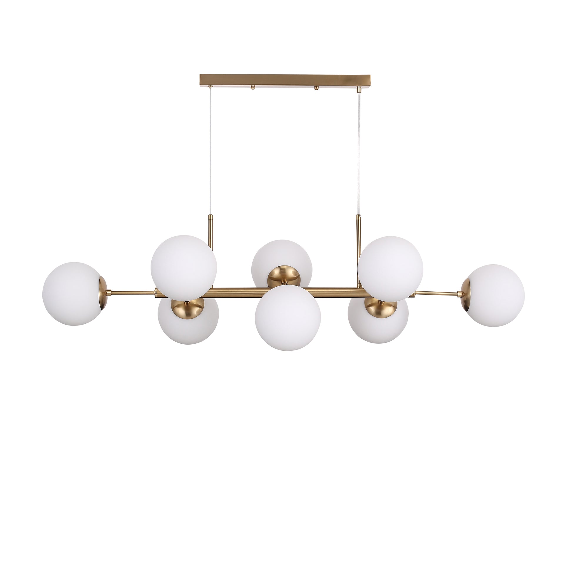Lugano Langbordspendel Messing/Opal-Nordic Seasons-OutletLamper.dk