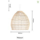 Maison Pendel Ø40 Sort
