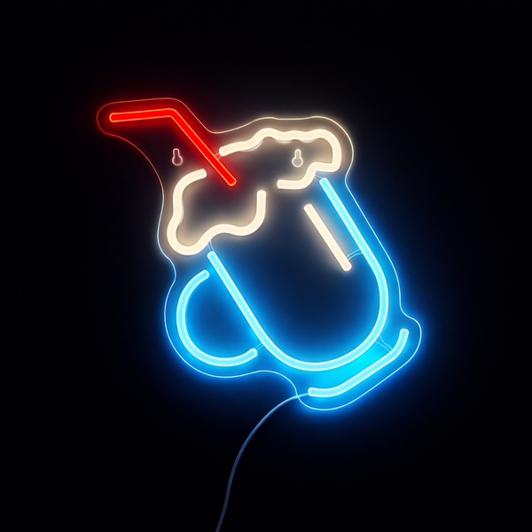 Milkshake Neon Væglampe