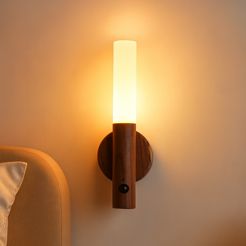 Mutoz Trådløs Magnetisk Væglampe Mørk