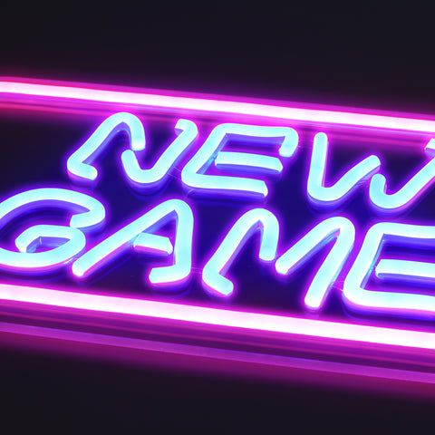 New Game Neon væglampe