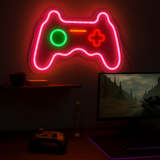 Joystick Neon Væglampe Pink
