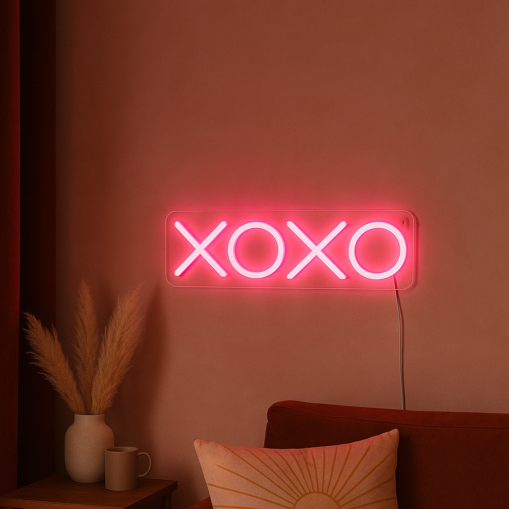XOXO Neon Væglampe