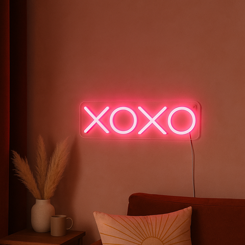 XOXO Neon Væglampe