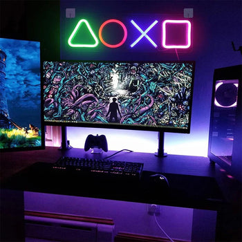 Playstation Neonskilt
