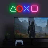 Playstation Neon Væglampe