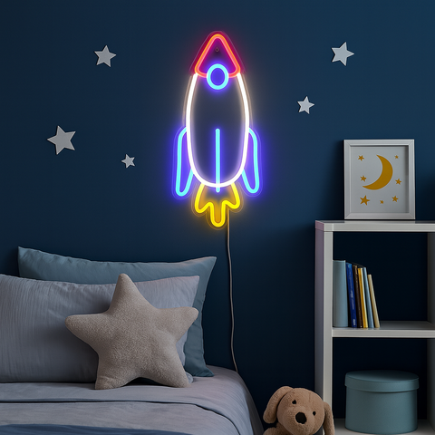 Rocket Neon Væglampe