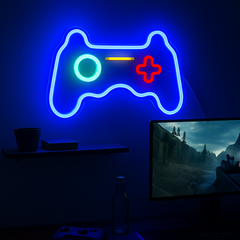 Joystick Neon Væglampe