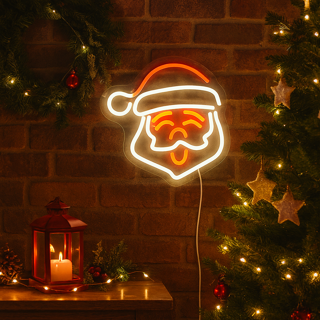 Santa Neon Væglampe