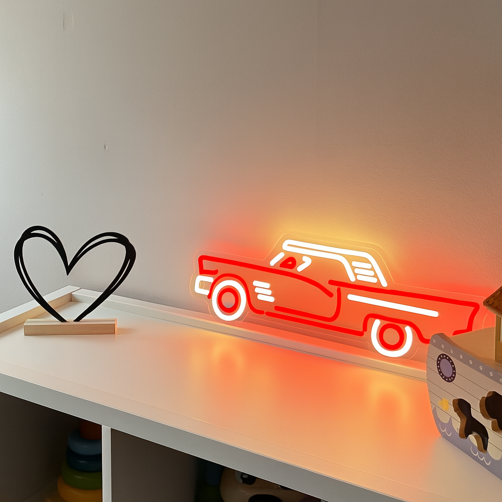 Vintage Car Neonskilt