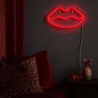 Kiss Neon Væglampe