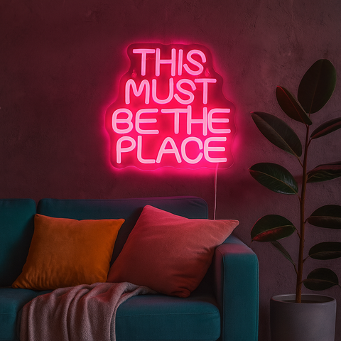 This Must Be The Place Neon Væglampe
