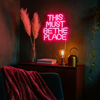This Must Be The Place Neon Væglampe