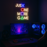 Just One More Game Neon Væglampe-Lightish-OutletLamper.dk