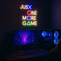 Just One More Game Neon Væglampe-Lightish-OutletLamper.dk