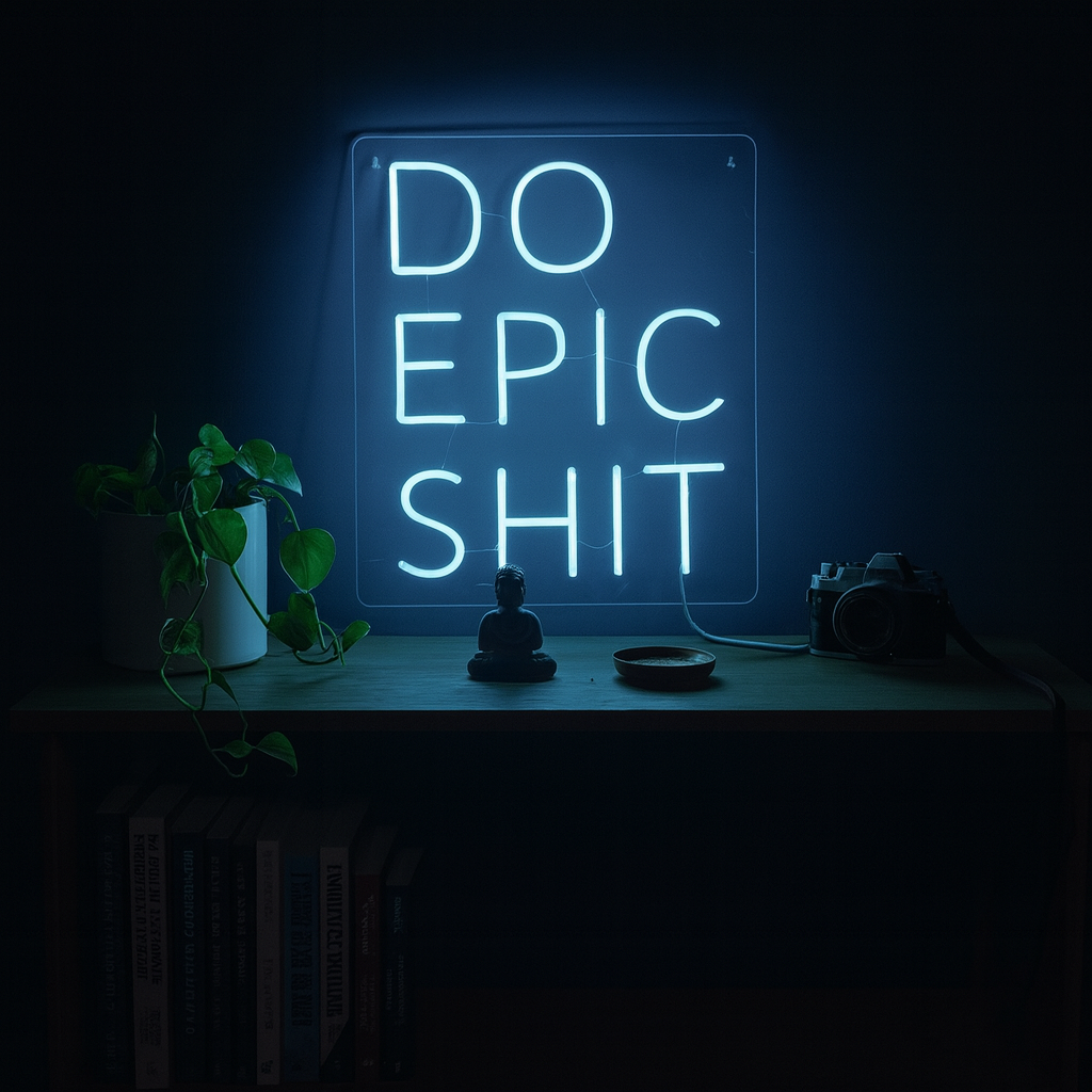 Do Epic Shit Neon Væglampe-Lightish-OutletLamper.dk