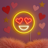 Emoji Love Neon Væglampe-Lightish-OutletLamper.dk